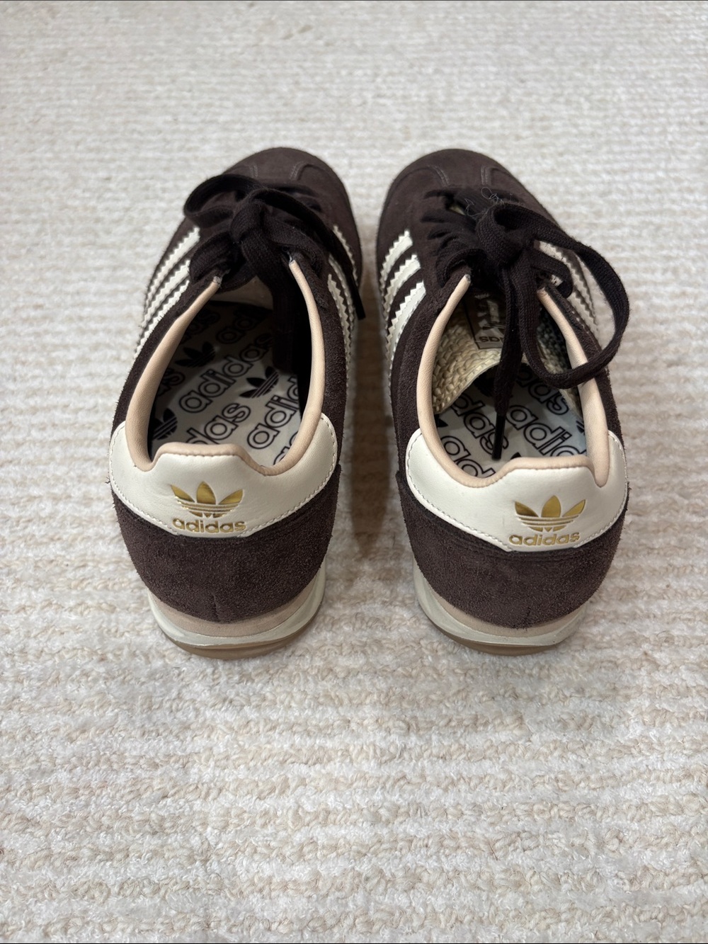 adidas 72 brown suede 7.5 excellent condition - Picture 5 of 6